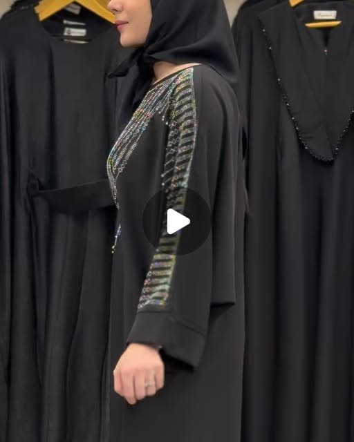 عبایی نگینی مهتاب